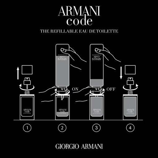 Product Armani Code Eau De Toilette Refill 150ml base image