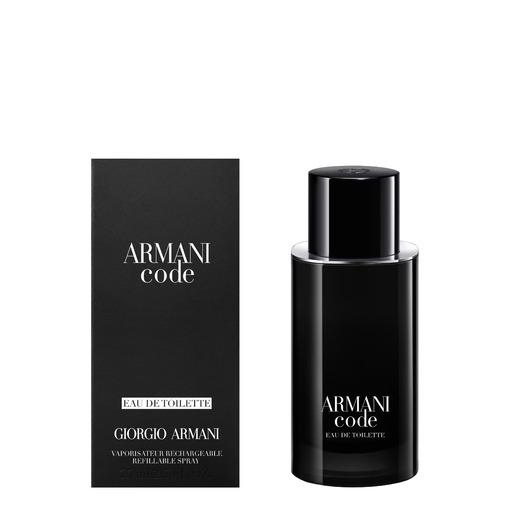 Product Armani Code Eau De Toilette Refillable 75ml base image