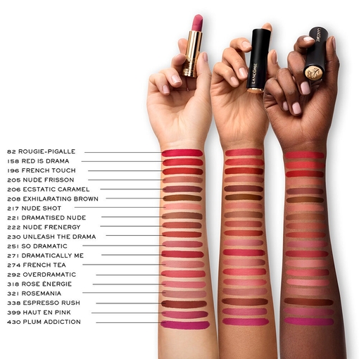 Product L'Absolu Rouge Drama Matte Lipstick - Full Pigment & Comfort 3.4g base image