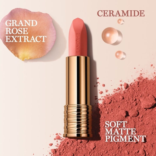 Product L' Absolu Rouge Intimatte - Soft-Blurred Matte Lipstick 3.4g base image