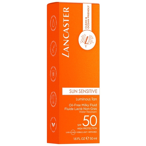 Product Sun Sensitive Luminous Tan Oil-Free Milky Fluid Spf50 50ml base image