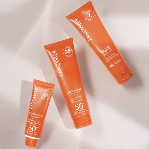 Product Sun Sensitive Luminous Tan Oil-Free Milky Fluid Spf50 50ml base image