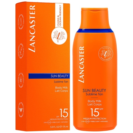 Product Sun Beauty Body Milk SPF15 175ml base image