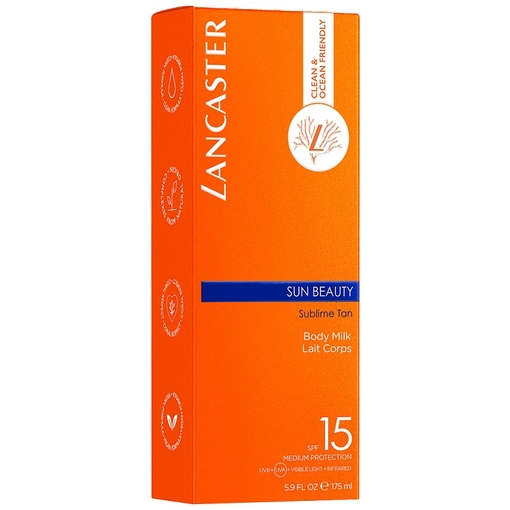 Product Sun Beauty Body Milk SPF15 175ml base image