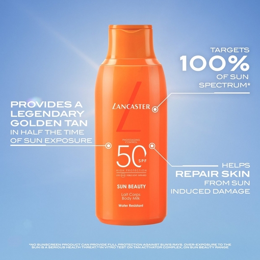 Product Sun Beauty Body Milk SPF50 400ml base image