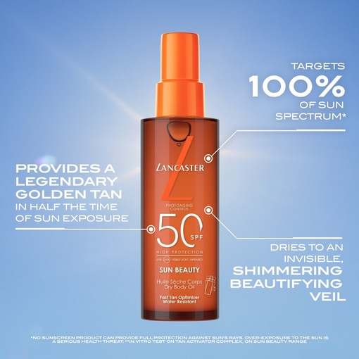 Product Sun Beauty Dry Body Oil SPF30 150ml base image