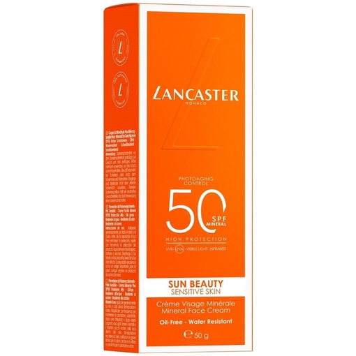 Product Sun Beauty Sensitive Skin Mineral Face Cream SPF50 50g base image
