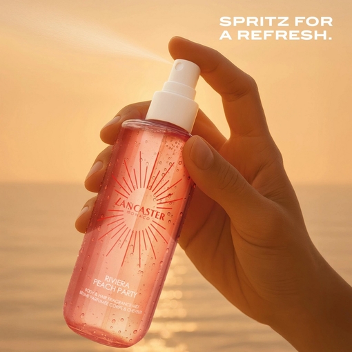 Product Riviera Collection - Riviera Peach Party - Body & Hair Fragrance Mist 236ml base image