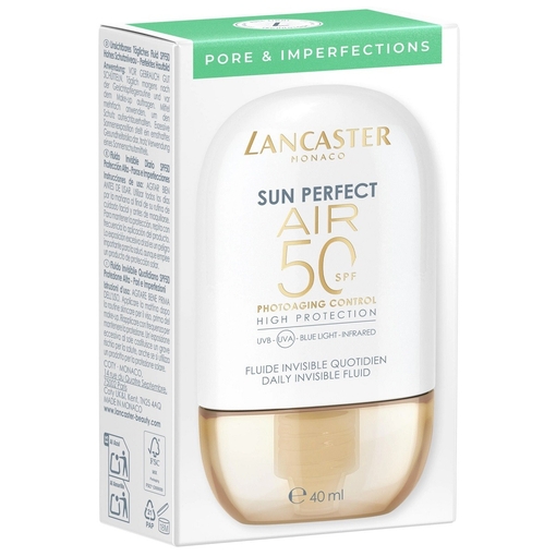Product Sun Perfect AIR Daily Invisible Fluid SPF50 - Pore & Imperfections 40ml base image