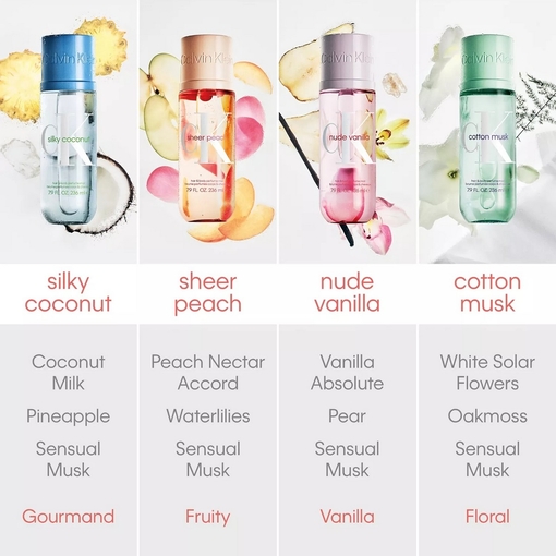 Product Sheer Peach Hair & Body Perfume Mist 100ml base image