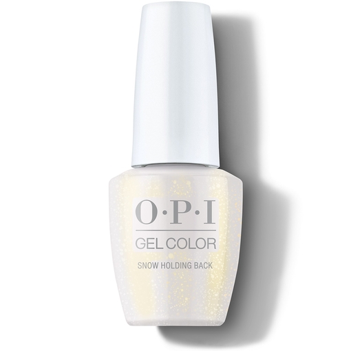 Product GelColor Jewel Be Bold Collection Snow Holding Back Gel Nail Polish 15ml base image