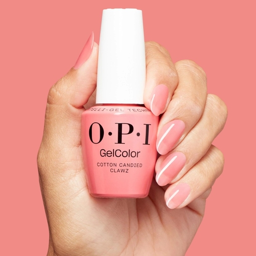 Product GelColor Intelli-Gel Make 'Em Jelly Collection Cotton Candied Clawz Gel Nail Polish 15ml base image