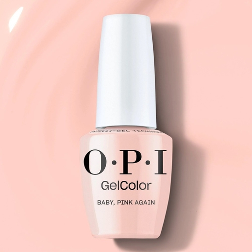 Product GelColor Intelli-Gel Make 'Em Jelly Collection Baby, Pink Again Gel Nail Polish 15ml base image