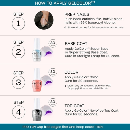 Product GelColor Intelli-Gel OPI’m a Bubble Bunny 15ml base image
