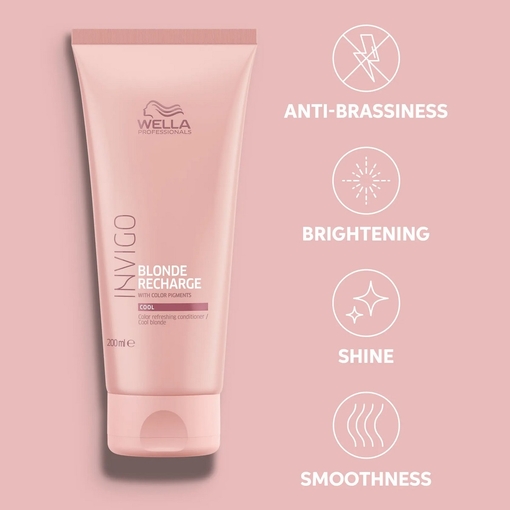 Product Invigo Blonde Recharge Cool Conditioner 200ml base image