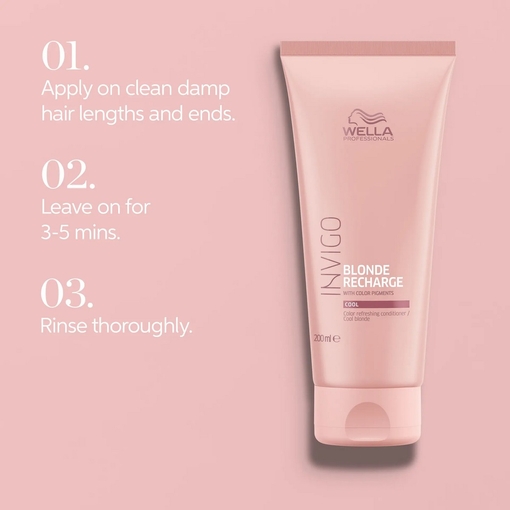 Product Invigo Blonde Recharge Cool Conditioner 200ml base image