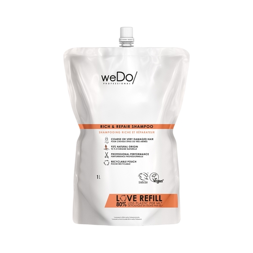 Product WeDo Rich & Repair Shampoo Refill 1000ml base image