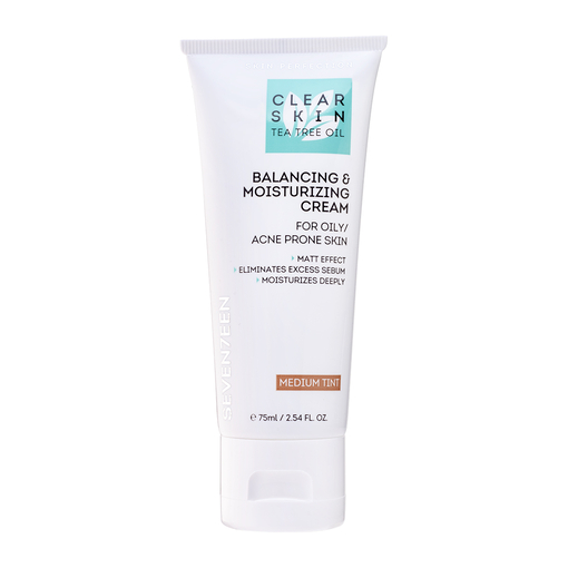 Product Seventeen Clear Skin Balancing & Moisturizing Cream Medium Tint 75ml base image