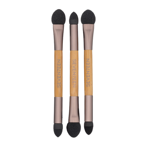 Product Eye Shadow Sponge Applicator 3 Pieces Bamboo Handle base image
