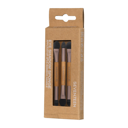 Product Eye Shadow Sponge Applicator 3 Pieces Bamboo Handle base image