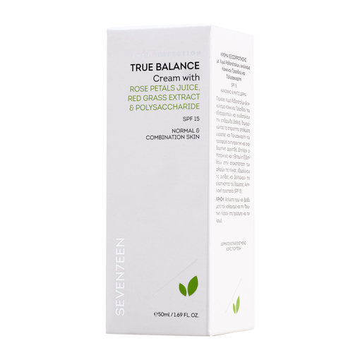 Product Seventeen True Balance Cream SPF15 Normal/Combination Skin 50ml base image