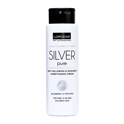 Product Lorvenn Silver Pure Anti-Yellowing & Radiance Conditioning Cream 300ml base image