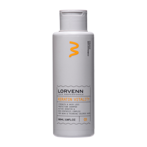 Product Lorvenn Keratin Vitality Strength & Hair Loss Protection Shampoo 100ml base image