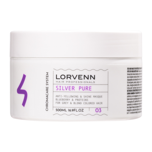 Product Lorvenn Silver Pure Anti-Yellowing & Shine Masque 500ml base image