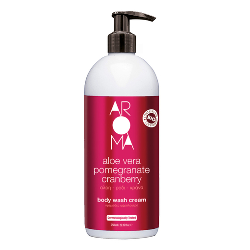 Product Aloe Vera Pomegranate Cranberry Body Wash Cream 750ml base image