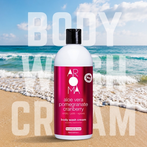 Product Aloe Vera Pomegranate Cranberry Body Wash Cream 750ml base image