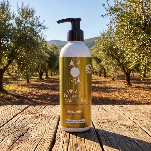 Product Olive Oil Balsam Oil Calendula Body Milk 300ml base image