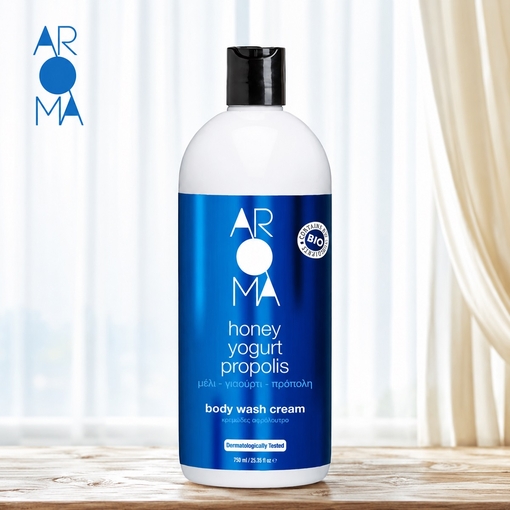 Product Honey Yogurt Propolis Body Wash Cream 750ml base image