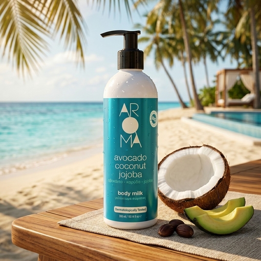 Product Avocado Coconut Jojoba Body Milk 300ml base image