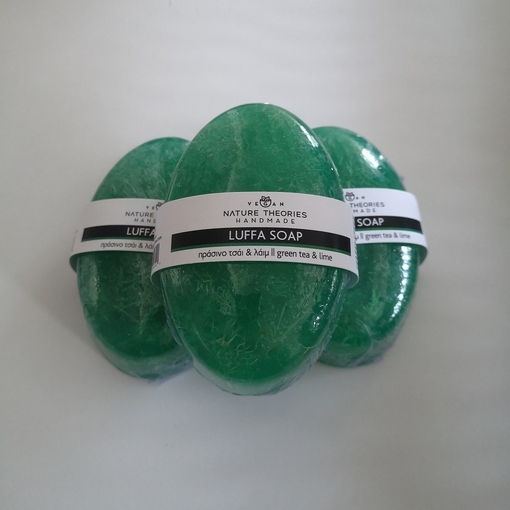 Product Luffa Soap Green Tea & Lime 160gr base image