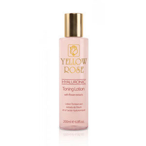 Product Yellow Rose Hyaluronic Toning Lotion With Flower Experts 200ml base image