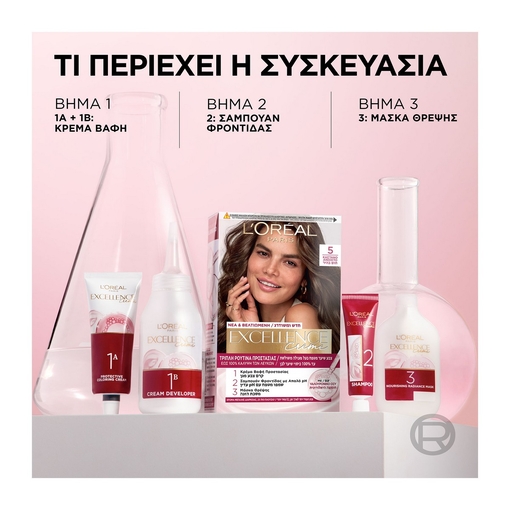 Product Excellence Cream No4 Καστανό 48ml base image