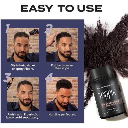 Product Hair Building Fibers Black 12g base image