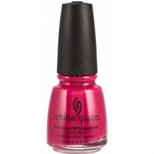 Product China Glaze Pink Chiffon Nail Polish 14ml base image