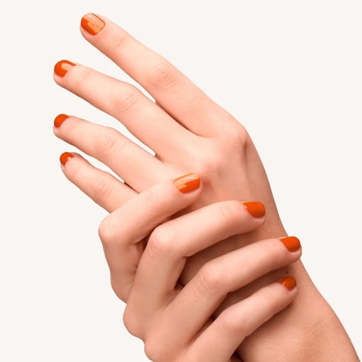 Product +Silicium 482 Orange Pop Nail Polish 5ml base image