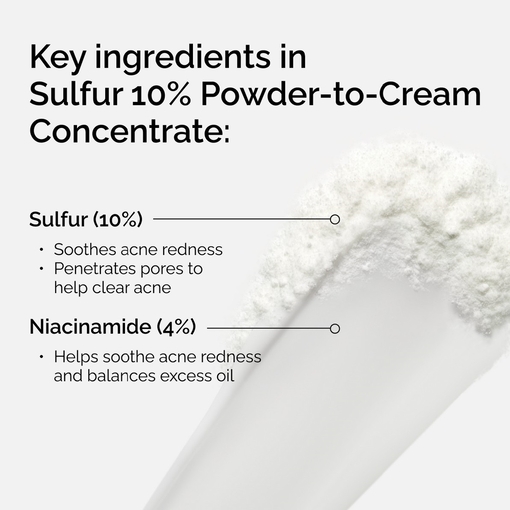 Product Sulfur 10% Powder-To-Cream Concentrate 5g base image