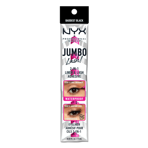 Product Jumbo Lash! 2-In-1 Liner & Lash Adhesive Baddest Black 1ml base image