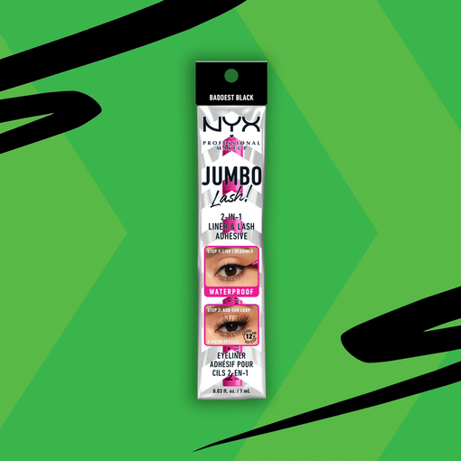 Product Jumbo Lash! 2-In-1 Liner & Lash Adhesive Baddest Black 1ml base image