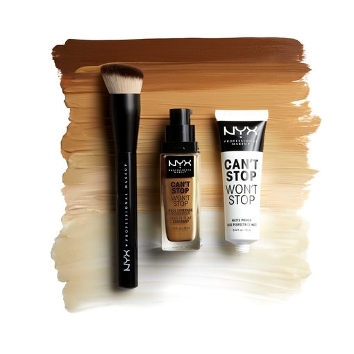 Product Nyx Professional Makeup Can’t Stop Won’t Stop Foundation Brush base image