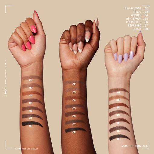 Product Zero To Brow Longwear Gel Φρυδιών 2ml base image