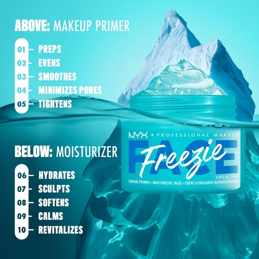 Product Face Freezie Cooling Primer + Moisturizer 50ml base image