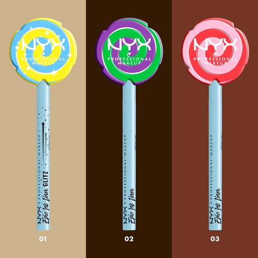 Product Holiday Candy Swirl Liner - Epic Ink Liner - 02 Milk Chocolate 1ml base image