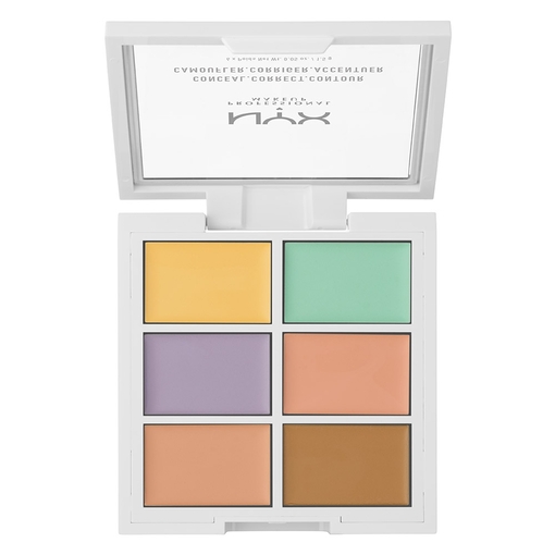Product Nyx Professional Makeup Color Correcting Palette 1,5x6gr base image