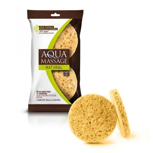 Product Aqua Massage Φυτικό Σφουγγάρι Για Ντεμακιγιάζ base image