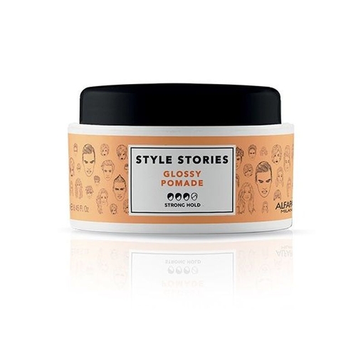 Product Alfaparf Milano Style Stories Glossy Pomade 100ml base image