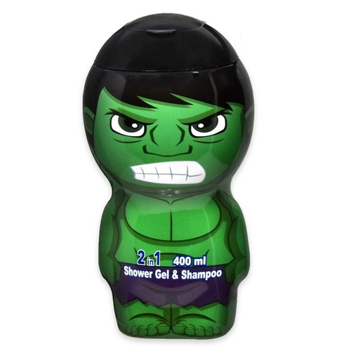 Product Hulk Shower Gel & Shampoo 2 In 1 400ml base image